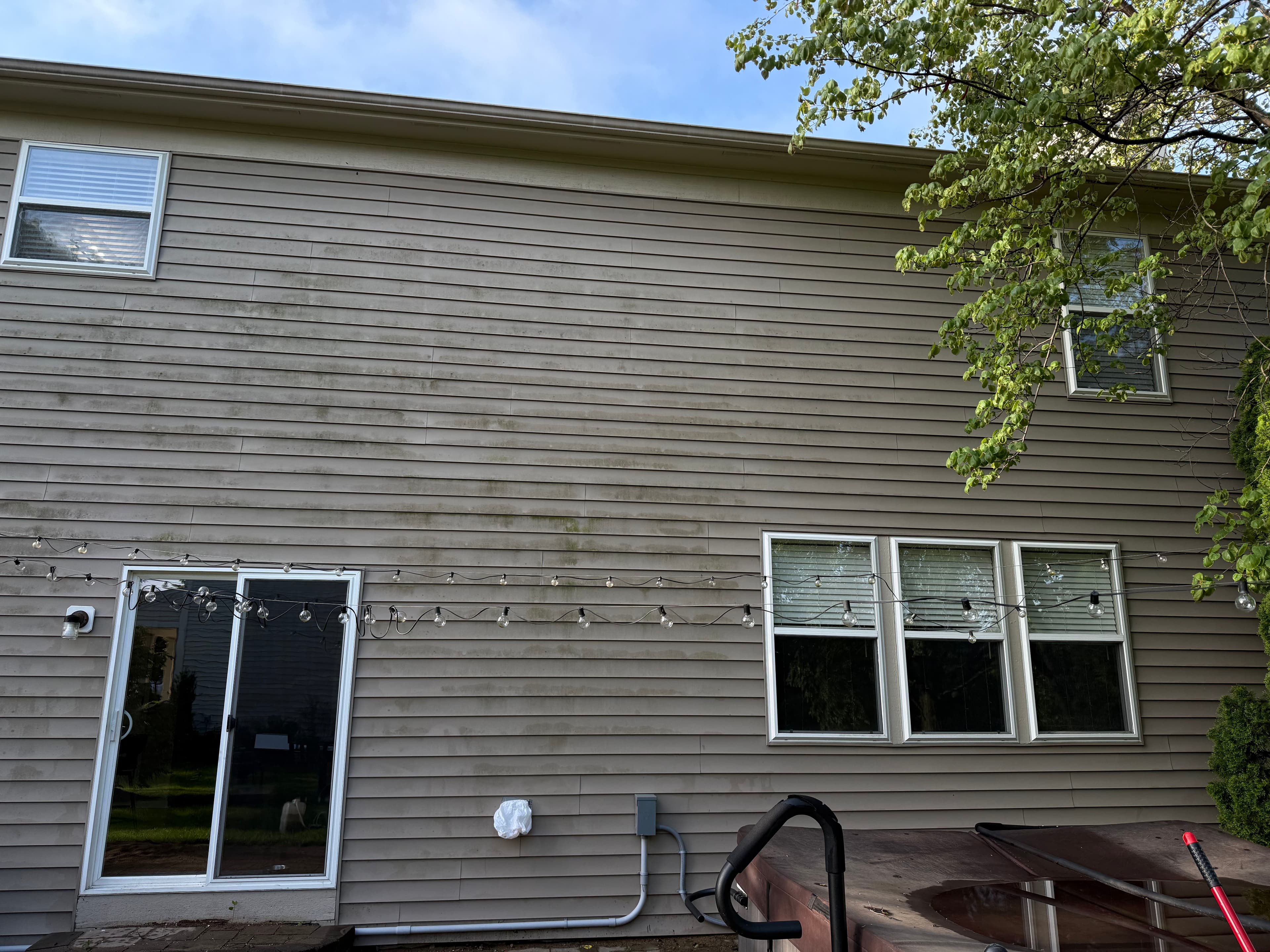 Project House Siding Power Wash in Fishers Cleans Up Fast image