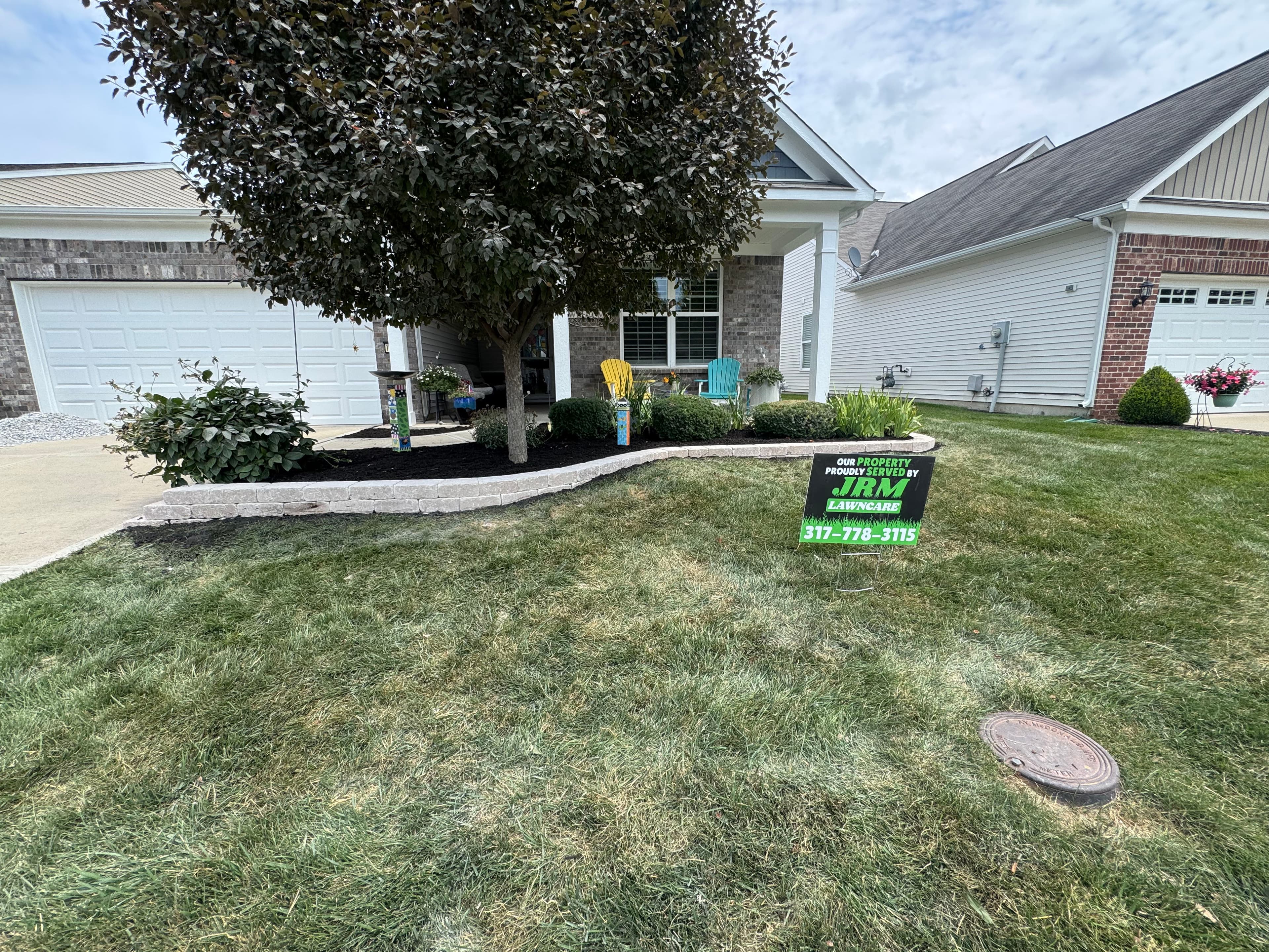 Project 3-Layer Retaining Wall Border That Actually Keeps Mulch in Place image