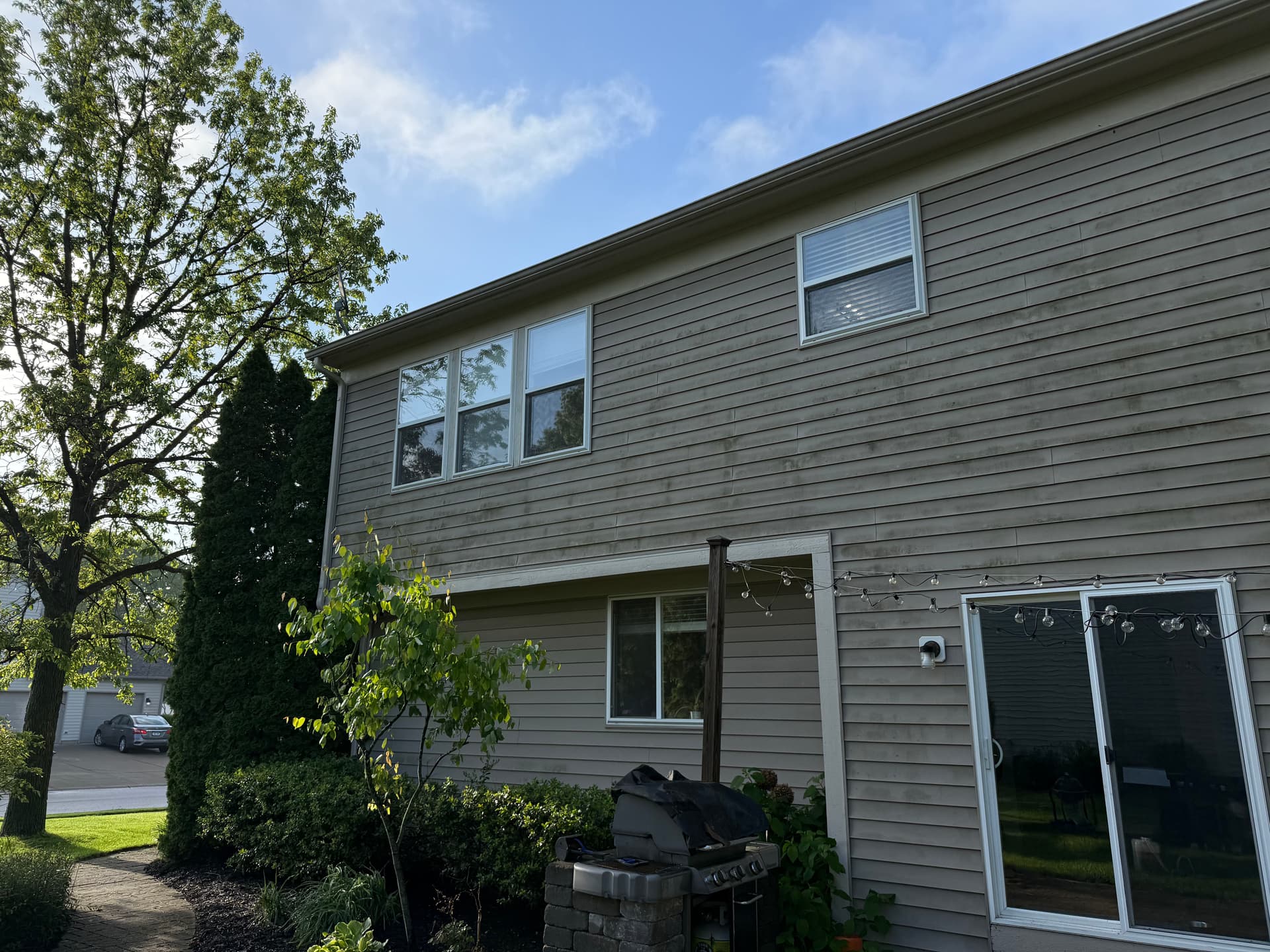 Gallery photos for House Siding Power Wash in Fishers Cleans Up Fast: Image #2