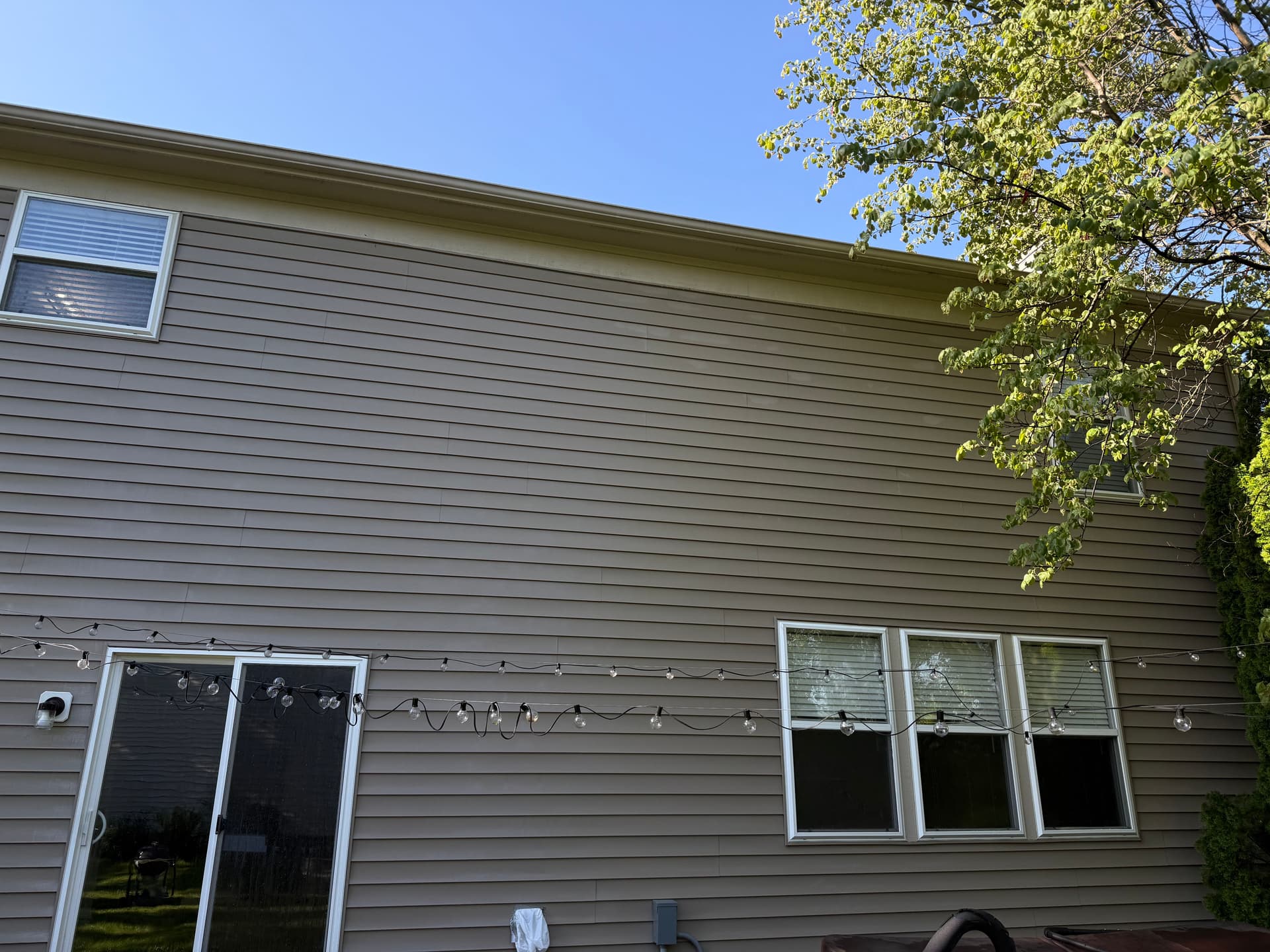 Gallery photos for House Siding Power Wash in Fishers Cleans Up Fast: Image #1