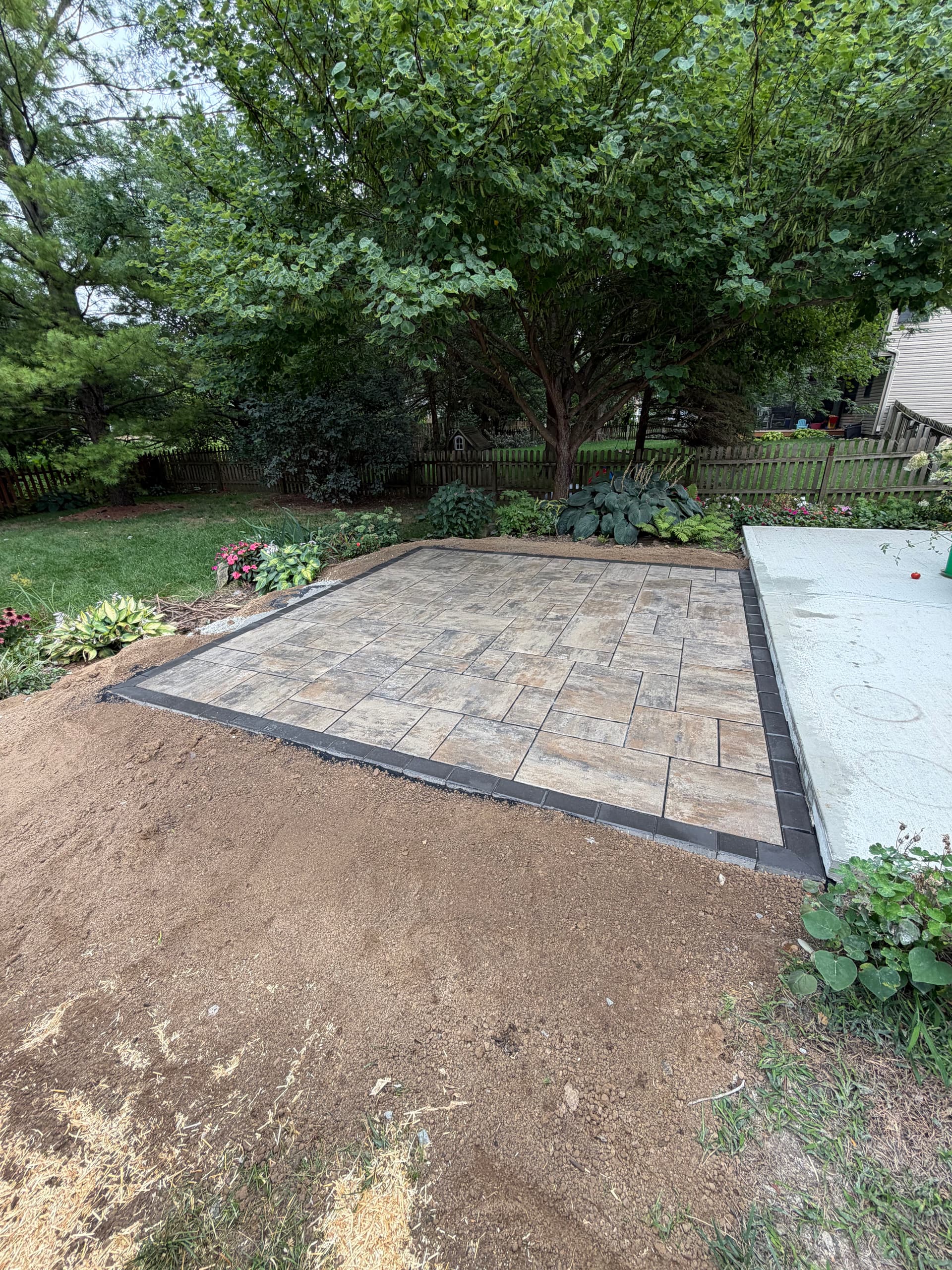 Paver Patios, Fire Pits, and Garden Walls Built to Last image