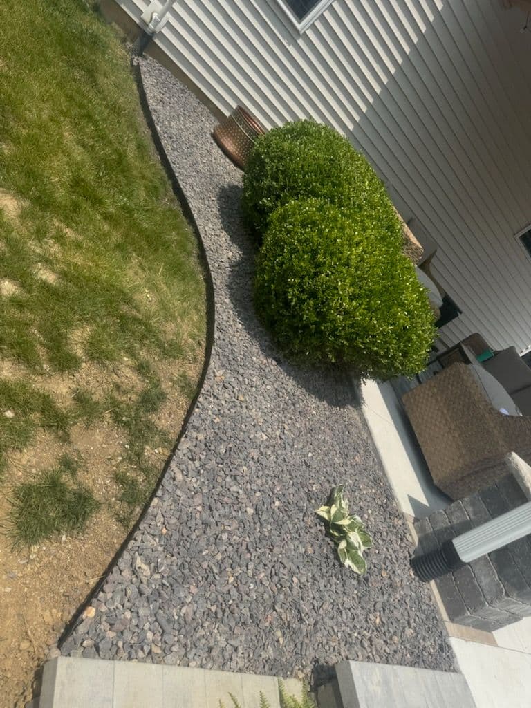 Gallery photos for Low-Maintenance Backyard Transformation in Fishers: Image #1