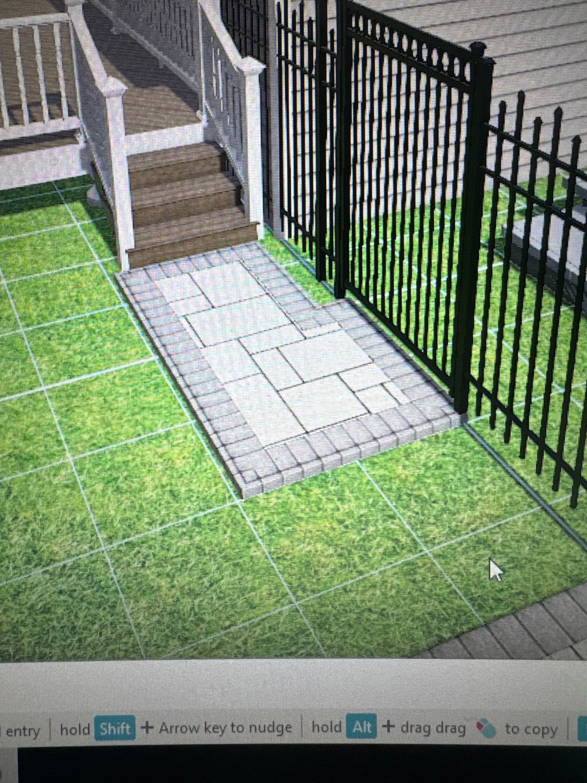 Gallery photos for New Walkway Installation with Unilock Pavers: Image #1